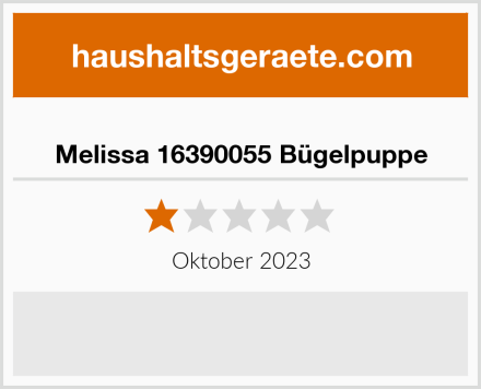  Melissa 16390055 Bügelpuppe Test