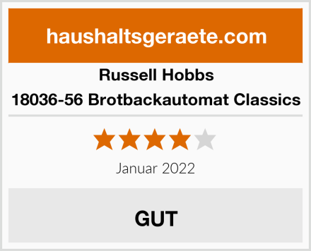 Russell Hobbs 18036-56 Brotbackautomat Classics Test