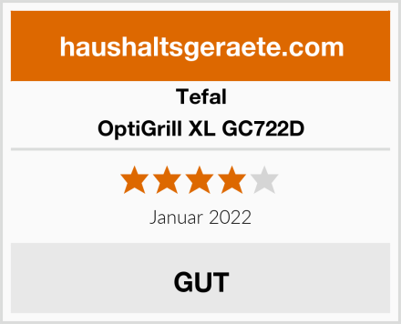 Tefal OptiGrill XL GC722D Test