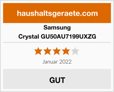 Samsung Crystal GU50AU7199UXZG Test
