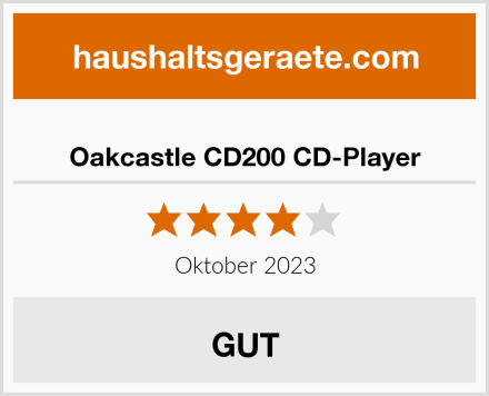  Oakcastle CD200 CD-Player Test