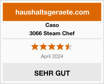 Caso 3066 Steam Chef Test