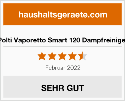  Polti Vaporetto Smart 120 Dampfreiniger Test