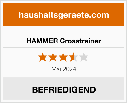  HAMMER Crosstrainer Test
