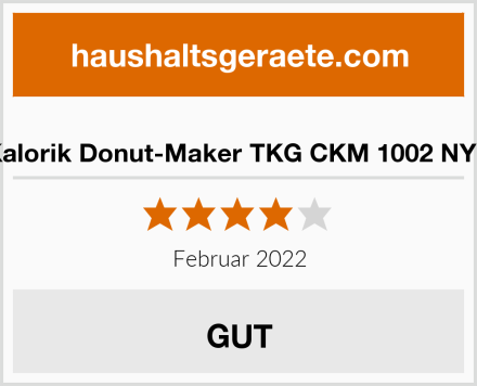  Kalorik Donut-Maker TKG CKM 1002 NYC Test