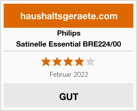 Philips Satinelle Essential BRE224/00 Test