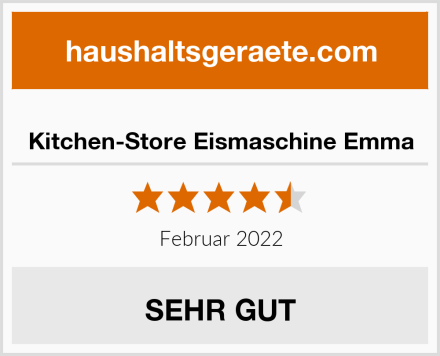  Kitchen-Store Eismaschine Emma Test