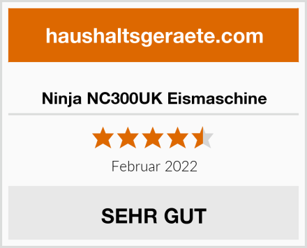  Ninja NC300UK Eismaschine Test