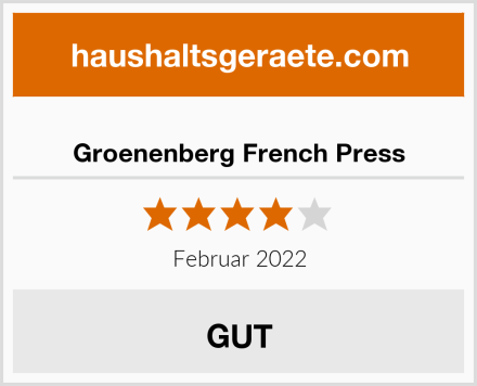  Groenenberg French Press Test