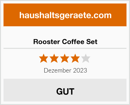  Rooster Coffee Set Test
