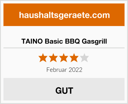  TAINO Basic BBQ Gasgrill Test