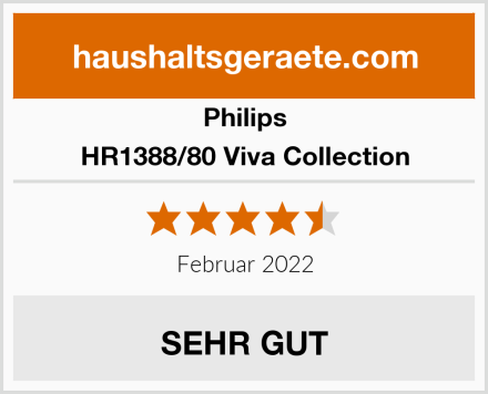 Philips HR1388/80 Viva Collection Test