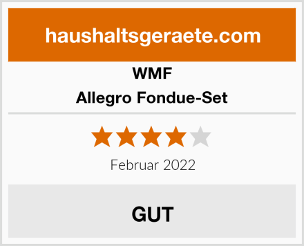 WMF Allegro Fondue-Set Test