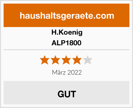 H.Koenig ALP1800 Test