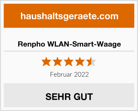  Renpho WLAN-Smart-Waage Test