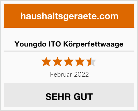  Youngdo ITO Körperfettwaage Test