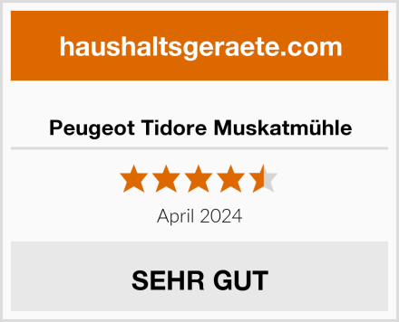  Peugeot Tidore Muskatmühle Test