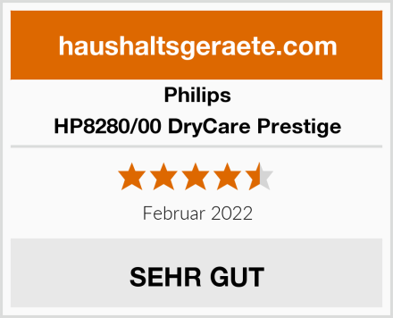 Philips HP8280/00 DryCare Prestige Test
