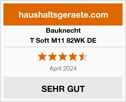 Bauknecht T Soft M11 82WK DE Test