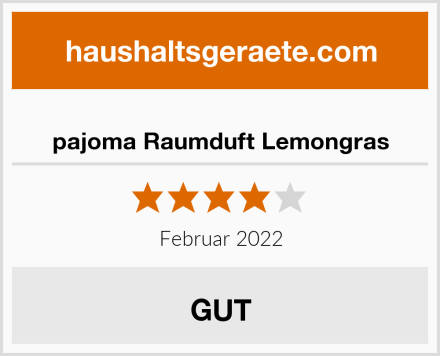  pajoma Raumduft Lemongras Test