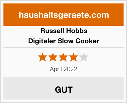 Russell Hobbs Digitaler Slow Cooker Test