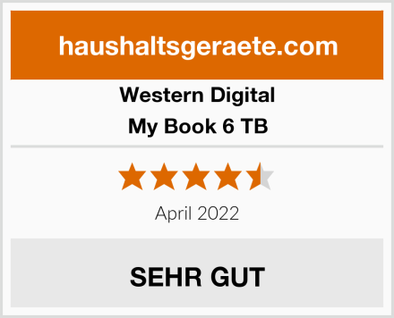 Western Digital My Book 6 TB Test