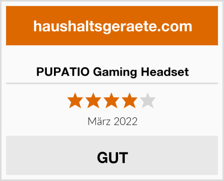  PUPATIO Gaming Headset Test