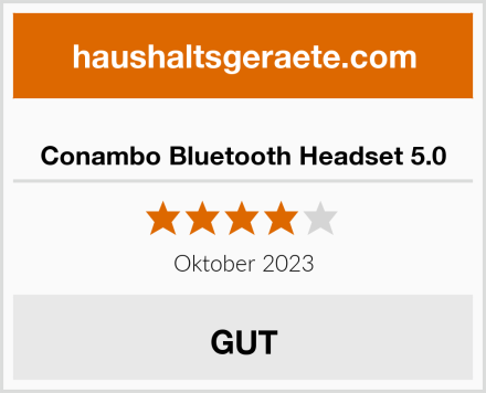  Conambo Bluetooth Headset 5.0 Test