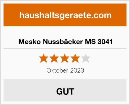  Mesko Nussbäcker MS 3041 Test