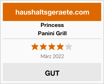 Princess Panini Grill Test
