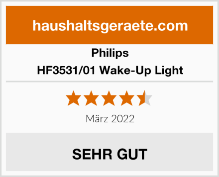 Philips HF3531/01 Wake-Up Light Test