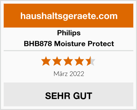 Philips BHB878 Moisture Protect Test