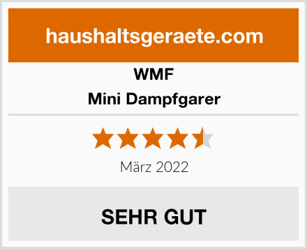 WMF Mini Dampfgarer Test