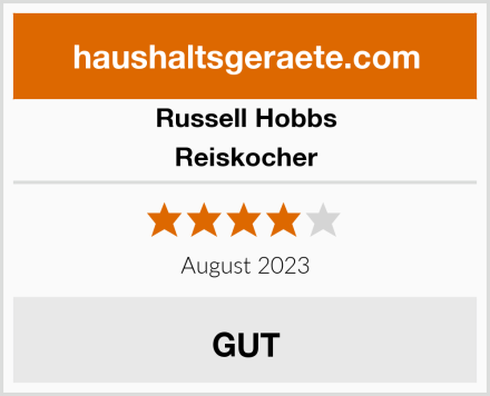 Russell Hobbs Reiskocher Test