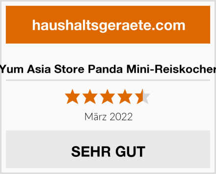  Yum Asia Store Panda Mini-Reiskocher Test