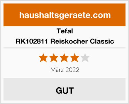 Tefal RK102811 Reiskocher Classic Test