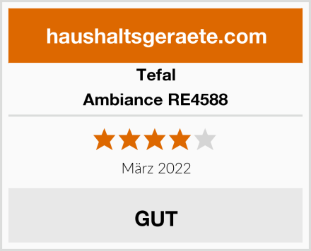Tefal Ambiance RE4588 Test