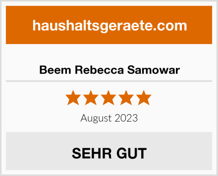 Beem Rebecca Samowar Test