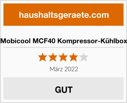  Mobicool MCF40 Kompressor-Kühlbox Test