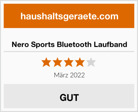  Nero Sports Bluetooth Laufband Test