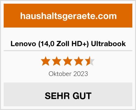 Lenovo (14,0 Zoll HD+) Ultrabook Test