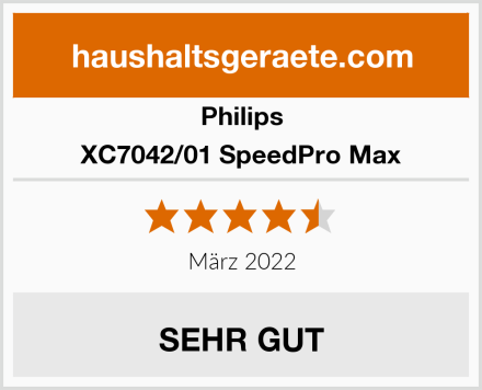 Philips XC7042/01 SpeedPro Max Test