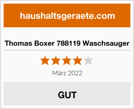  Thomas Boxer 788119 Waschsauger Test