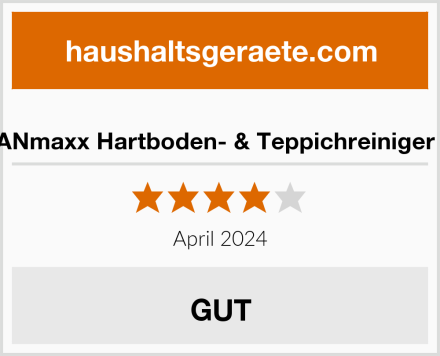  CLEANmaxx Hartboden- & Teppichreiniger PRO Test
