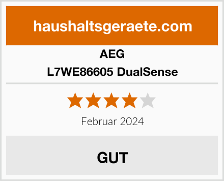 AEG L7WE86605 DualSense Test