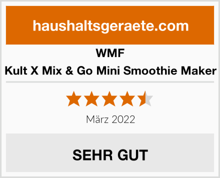 WMF Kult X Mix & Go Mini Smoothie Maker Test