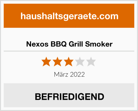  Nexos BBQ Grill Smoker Test
