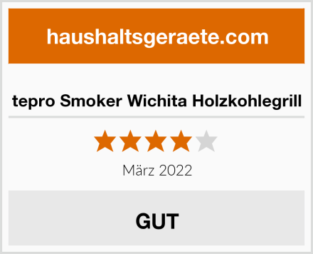  tepro Smoker Wichita Holzkohlegrill Test