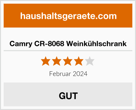  Camry CR-8068 Weinkühlschrank Test