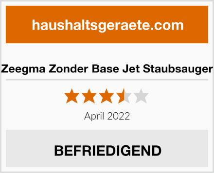  Zeegma Zonder Base Jet Staubsauger Test